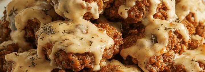 Rinderhack-Nuggets knusprig gebacken