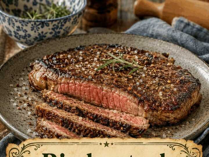 Rindersteak auf den Punkt aus dem Airfryer: knusprig ohne einen Tropfen Öl