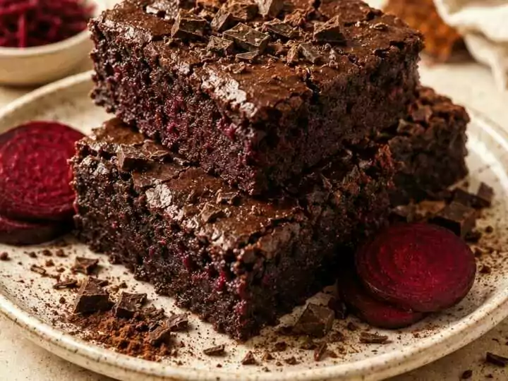 Rote Bete Schoko-Brownies: Das ultimative Paleo Rezept für Schokoladenliebhaber!