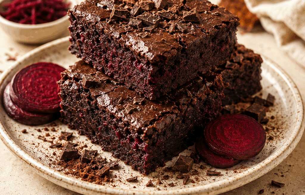 Rote Bete Schoko-Brownies: Das ultimative Paleo Rezept für Schokoladenliebhaber!