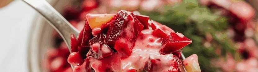 Rote-Bete-Gurkensalat klassisch – so sieht es fertig aus