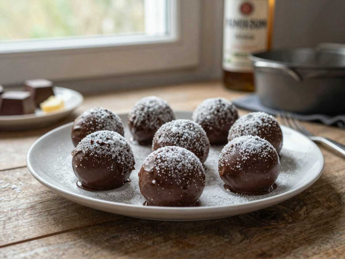 Rumkugeln Rezept: Schnell und einfach selbst gemacht! – während der Zubereitung