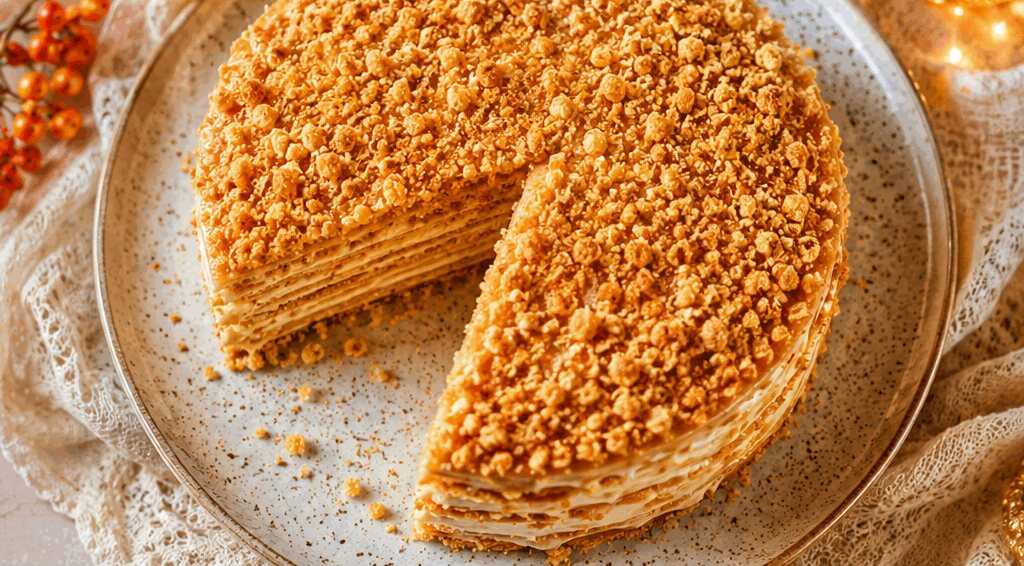 Russischer Milchmädchenkuchen