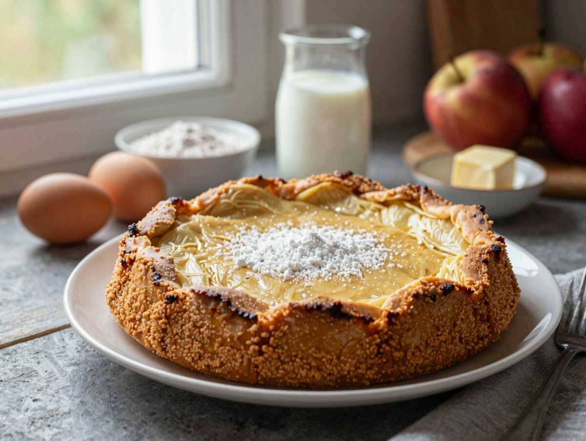 Saftiger Apfelkuchen: In nur 5 Minuten zum Genuss! – während der Zubereitung