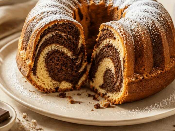 Saftiger Marmorkuchen mit Schmand – Unwiderstehlich lecker!