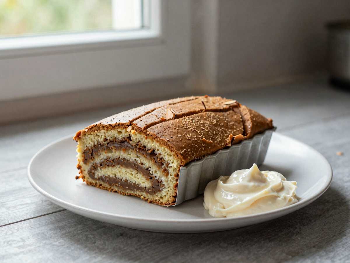 Saftiger Marmorkuchen mit Schmand – Unwiderstehlich lecker! – während der Zubereitung