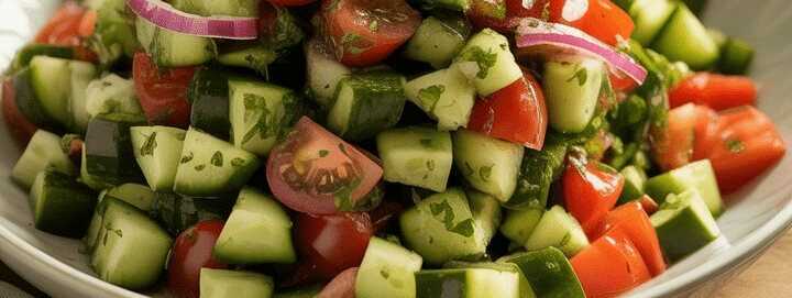 Salade Shirazi – Dein frischer Persischer Hit!