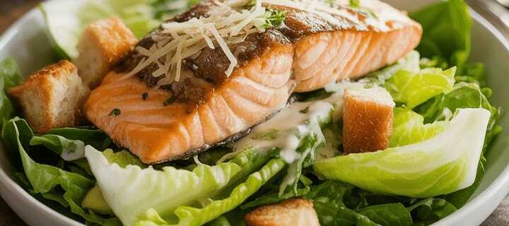 Salmon Caesar Salad – Dein eleganter Wochenend-Lunch!