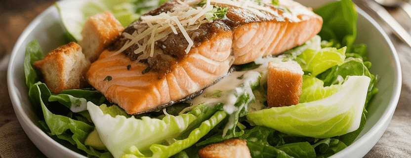 Salmon Caesar Salad – Dein eleganter Wochenend-Lunch!