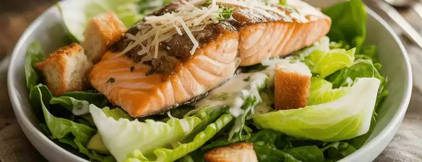 Salmon Caesar Salad – Dein eleganter Wochenend-Lunch!