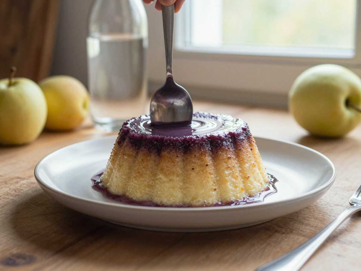 Schauriges Dracula-Pudding-Rezept für die ultimative Halloween-Kinderparty! – während der Zubereitung
