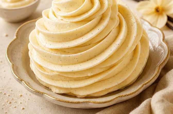 Schmackhaftes Rezept: Amerikanische Vanille-Pudding-Buttercreme entdecken!