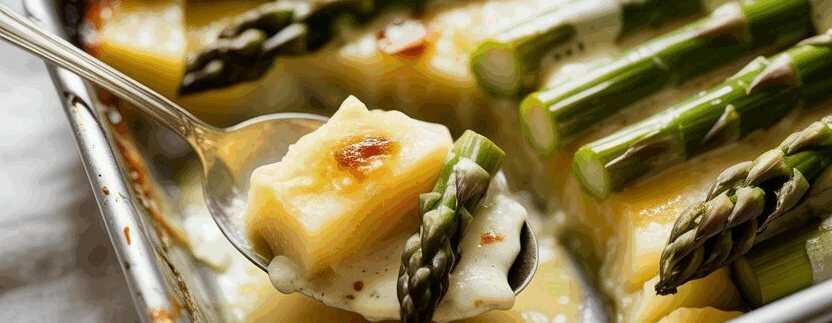 Schmeckt immer und in wenigen minuten fertig, Spargel aus dem Ofen – so sieht es fertig aus