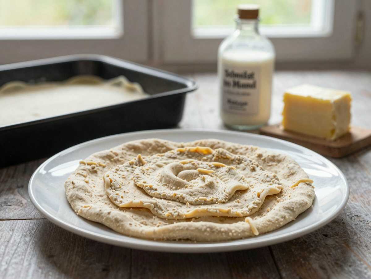 Schmilzt im Mund: Verführerisches Rezept für Käsekuchen mit Vanillepudding – während der Zubereitung