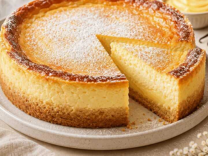 Schmilzt im Mund: Verführerisches Rezept für Käsekuchen mit Vanillepudding
