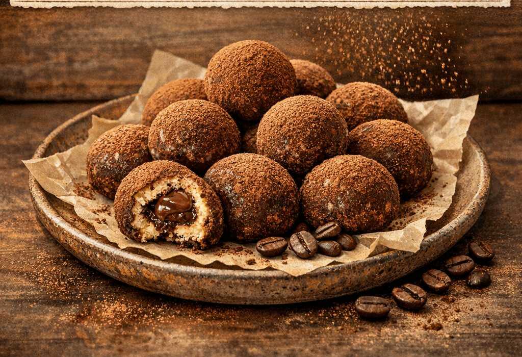 Schnelle Tiramisu-Kugeln