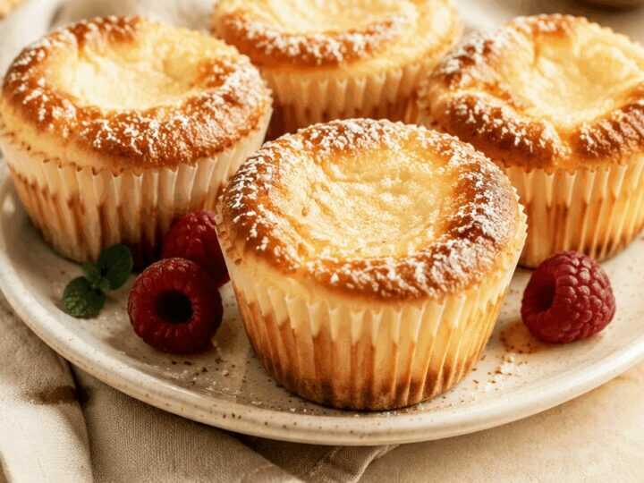 Schnelle und Einfache Käsekuchen-Muffins: Das Rezept, das du probieren musst!