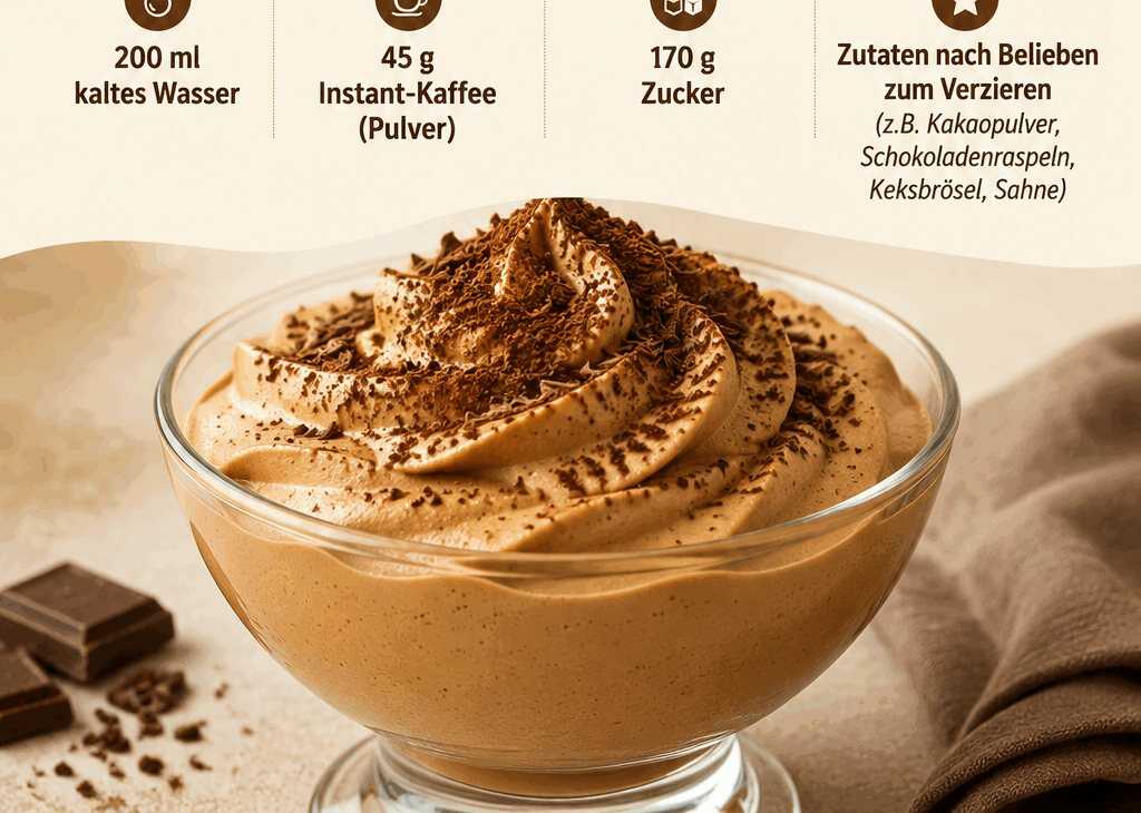 Schnelle Zaubercreme