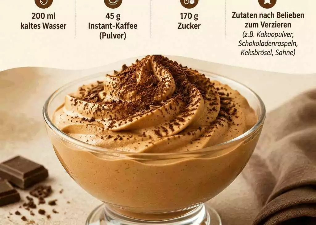 Schnelle Zaubercreme