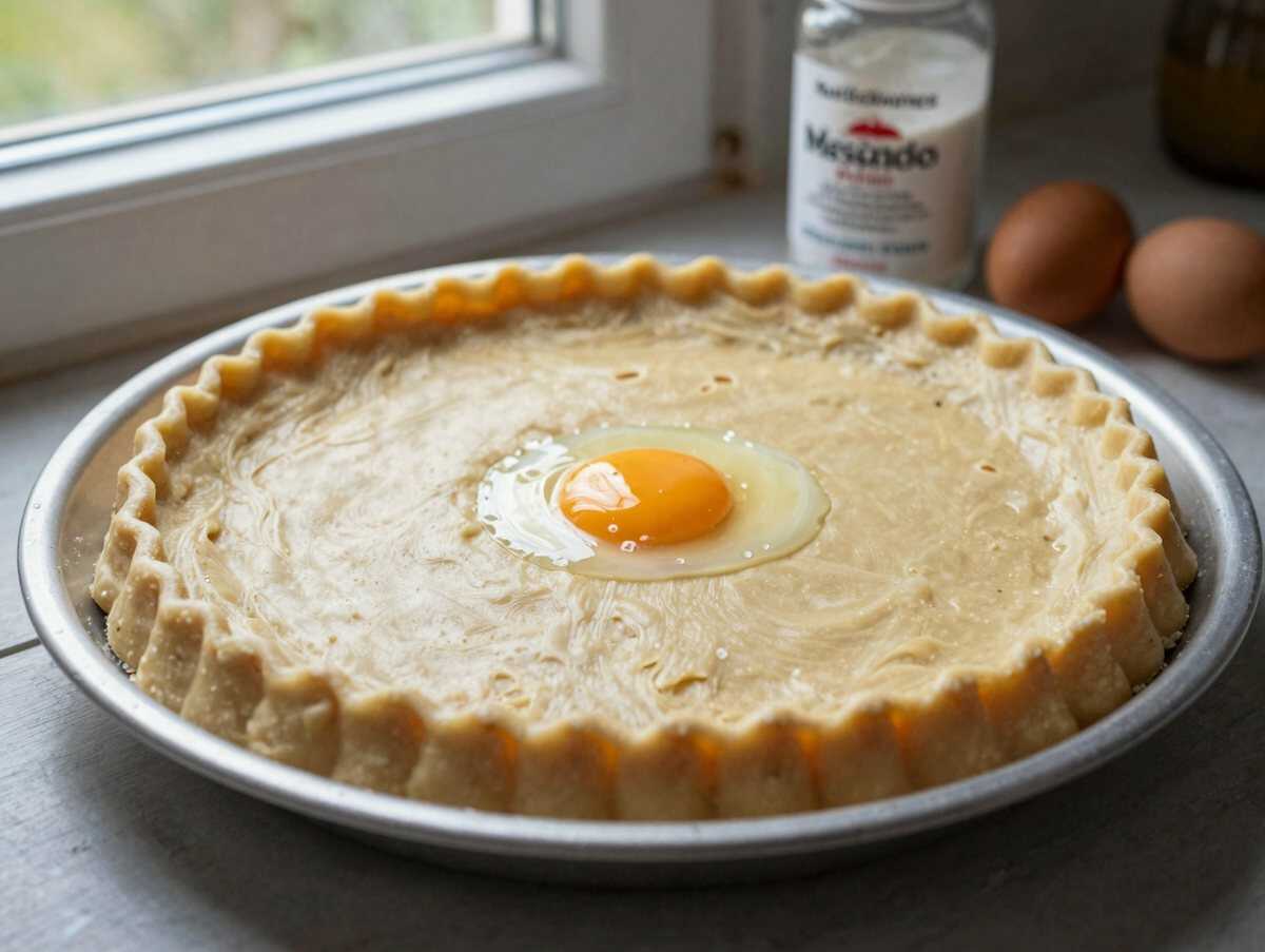 Schneller Biskuit für unwiderstehliche Obstkuchen - Ein Rezept, das Sie lieben werden! – während der Zubereitung