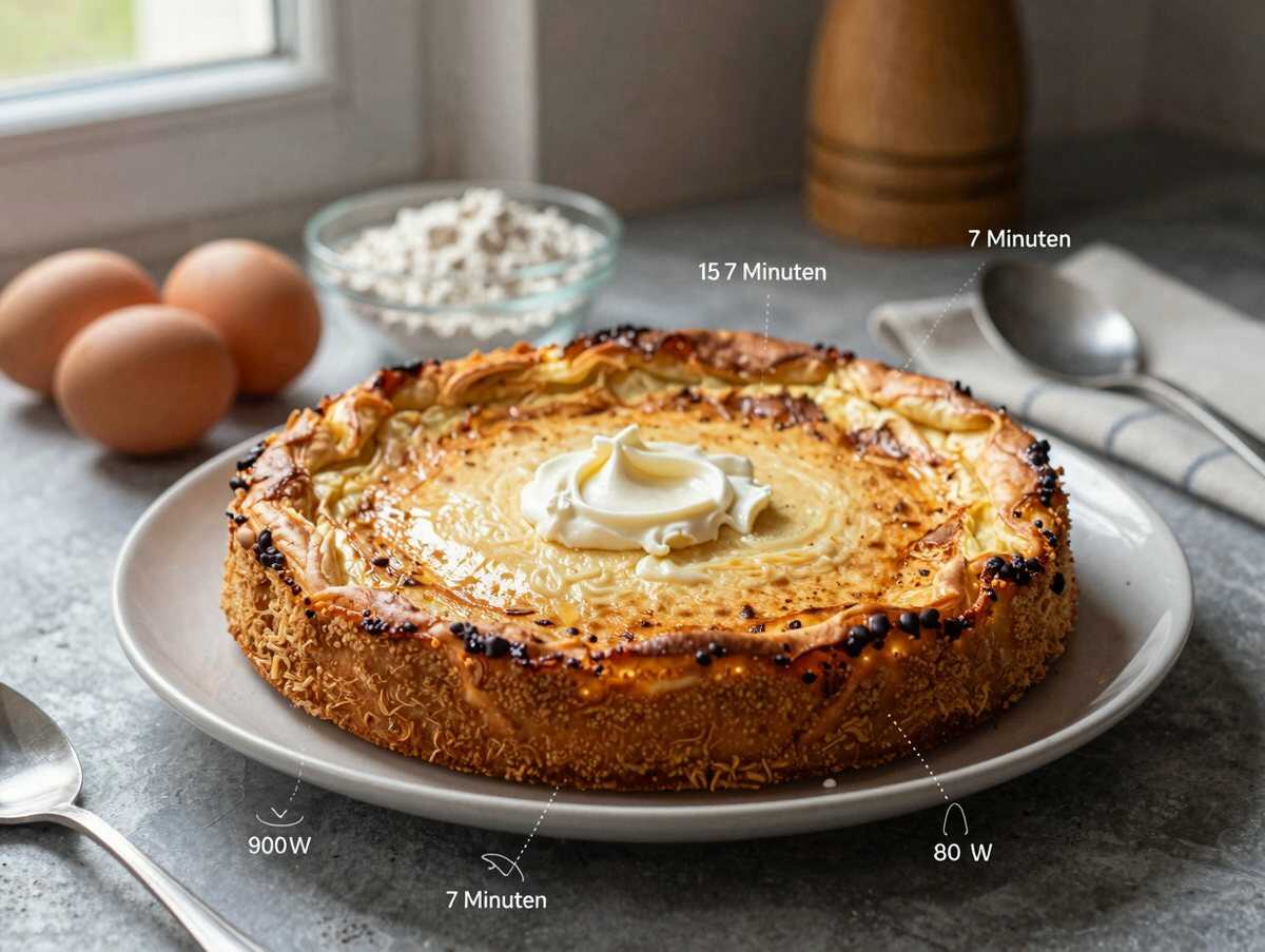Schneller Kuchen mit 500 g Mascarpone in 10 Minuten – während der Zubereitung