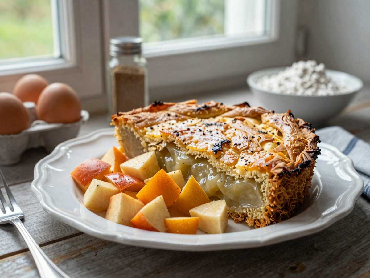 Schneller und köstlicher Obstkuchen: Das beste Rezept, das du probieren musst! – während der Zubereitung