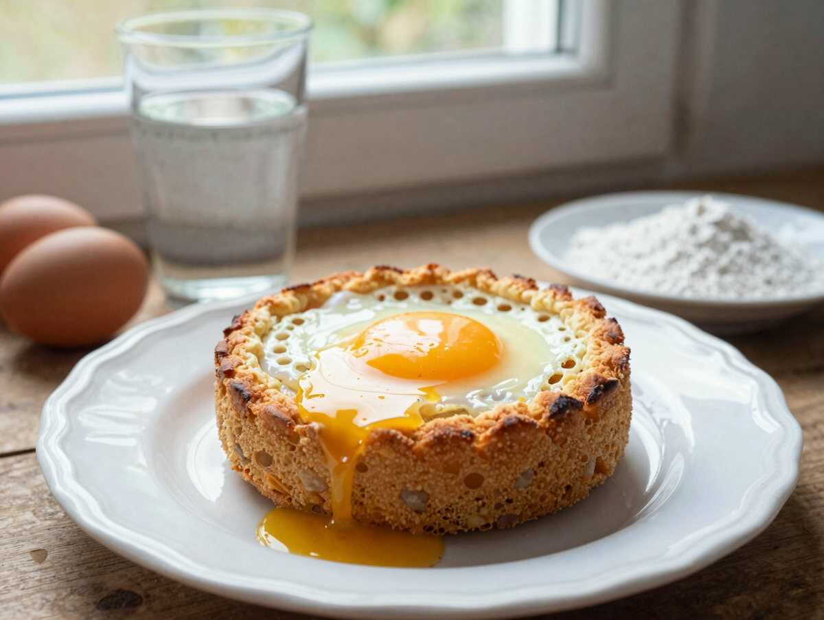 Schnelles 3-Minuten Biskuitkuchen-Rezept, das Sie ausprobieren müssen! – während der Zubereitung