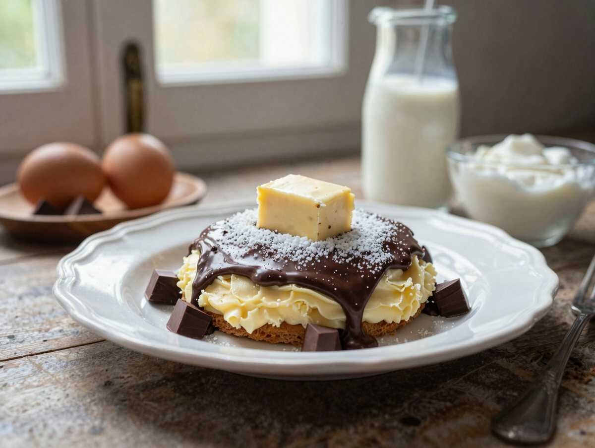 Schoko-Mascarpone-Traum: Entdecke das unwiderstehliche Rezept! – während der Zubereitung