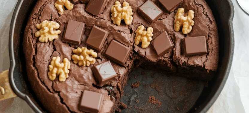 Schoko-Brownies im Airfryer gebacken