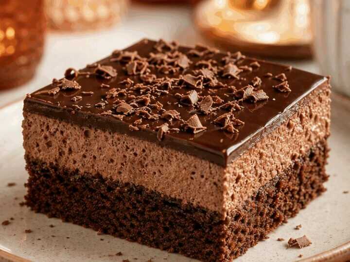Schokoladentraum: Cremige Blechkuchen-Schnitten, die verzaubern!