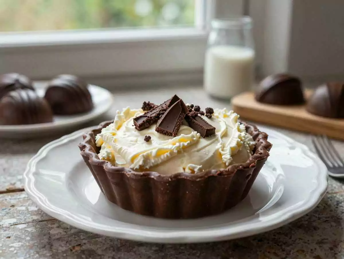 Schokowolke mit 200 g Mascarpone ein Teufelszeug – während der Zubereitung