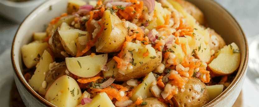 Schwäbischer Kartoffelsalat (ohne Mayo)