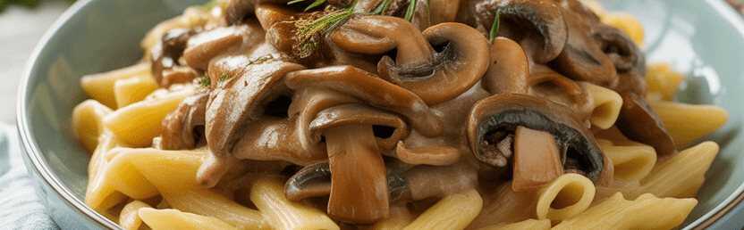 Schwarzwälder Jägersauce mit Champignons in 15 Minuten gemacht – so sieht es fertig aus