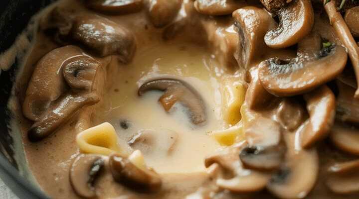 Schwarzwälder Jägersauce mit Champignons in 15 Minuten gemacht