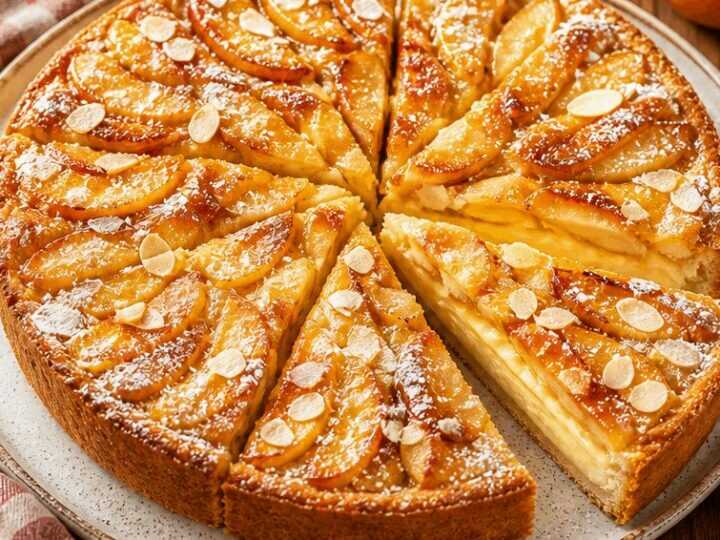 Schweizer Apfelkuchen mit cremigem Pudding – Ein Genuss für alle Sinne!
