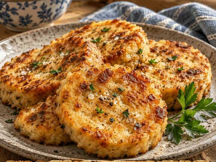 Semmelknödel-Scheiben angebraten im Airfryer – die ganze Familie ist begeistert