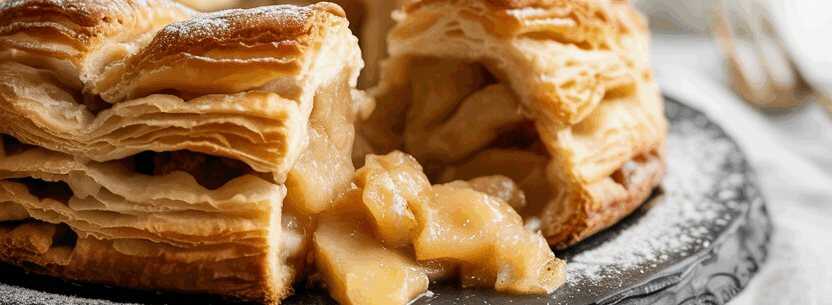 Sie brauchen 5 Äpfel und 100g Naturjoghurt für die Apfelschnecken – so sieht es fertig aus