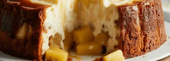 Sie brauchen nur 4 Zutaten, Pina Colada Dessert in 10 Minuten!