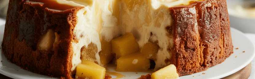 Sie brauchen nur 4 Zutaten, Pina Colada Dessert in 10 Minuten!