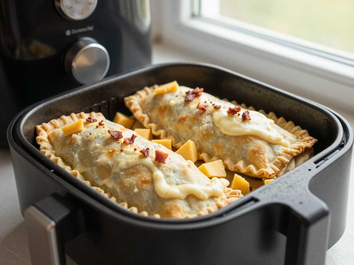 Silvester-Snacks vom Blech aus dem Airfryer: der Trick, den kaum jemand kennt – während der Zubereitung