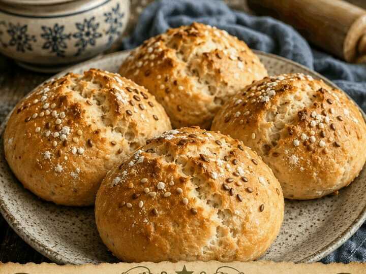 Skyr-Brötchen mit nur 3 Zutaten aus dem Airfryer – gelingt garantiert, auch Anfängern