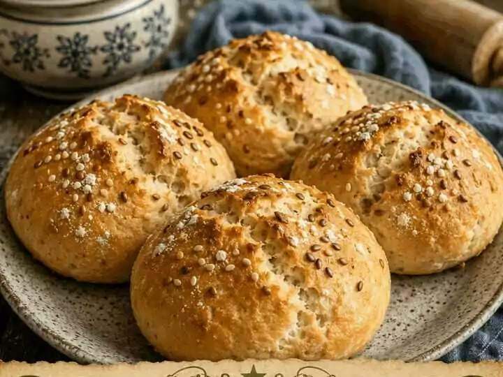 Skyr-Brötchen mit nur 3 Zutaten aus dem Airfryer – gelingt garantiert, auch Anfängern