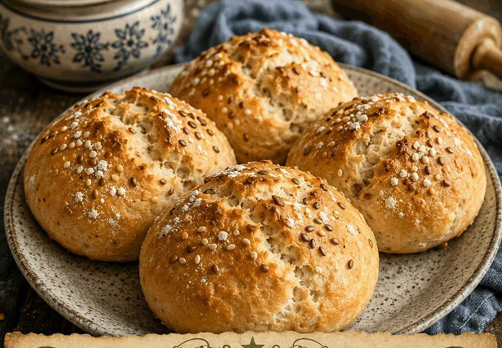 Skyr-Brötchen mit nur 3 Zutaten aus dem Airfryer – gelingt garantiert, auch Anfängern