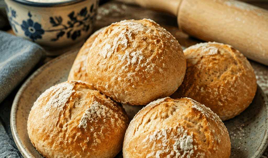 Skyr-Brötchen mit nur 3 Zutaten aus dem Airfryer – spart Zeit, Fett und Abwasch