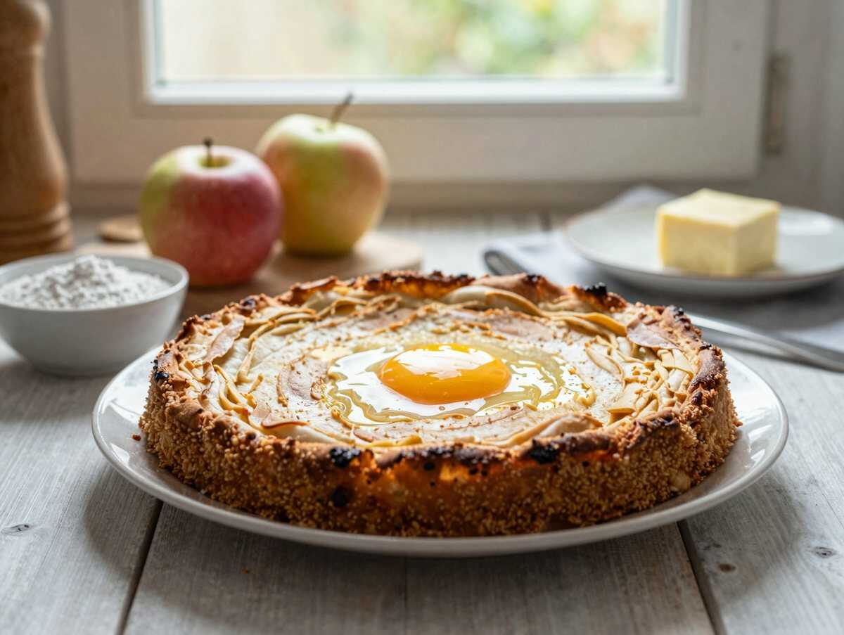 So gelingt der perfekte Apfelkuchen: Einfaches Rezept zum Nachbacken! – während der Zubereitung