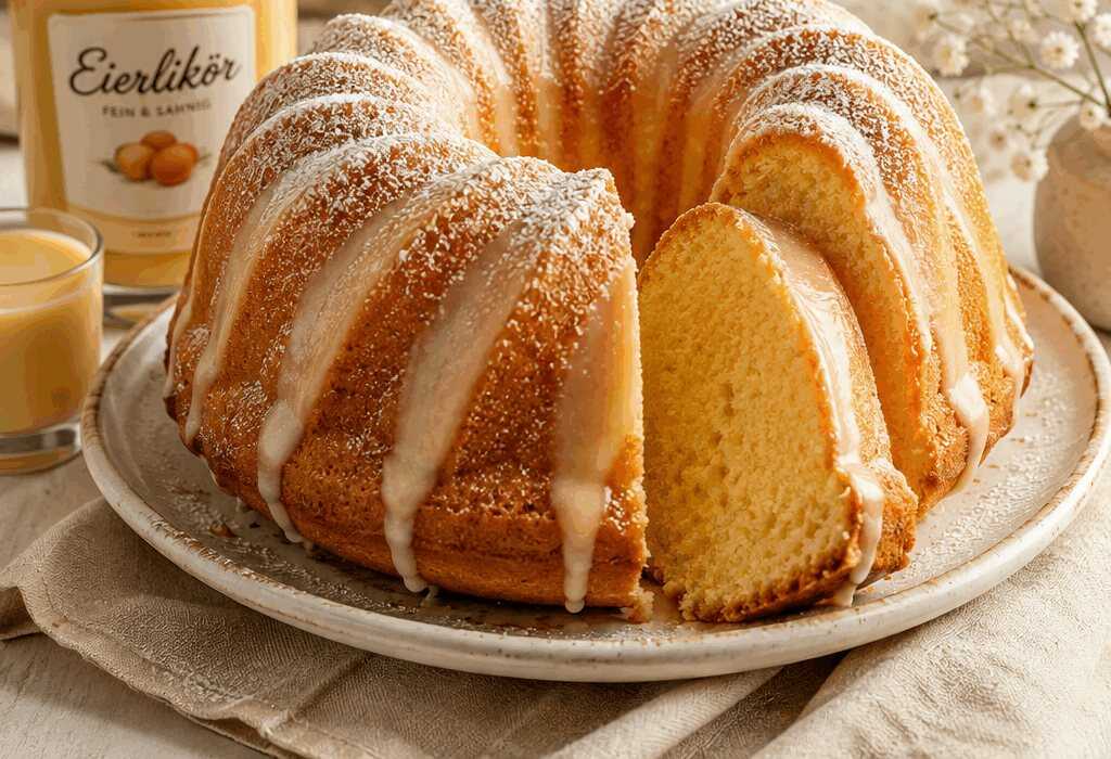 So gelingt der perfekte Eierlikör-Gugelhupf: Unwiderstehliches Rezept entdecken!