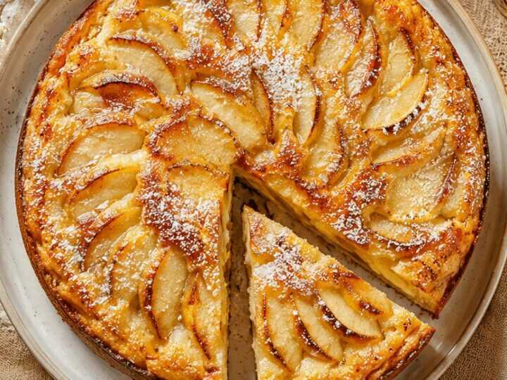 So köstlich: Joghurt- und Apfelkuchen, der auf der Zunge zergeht!