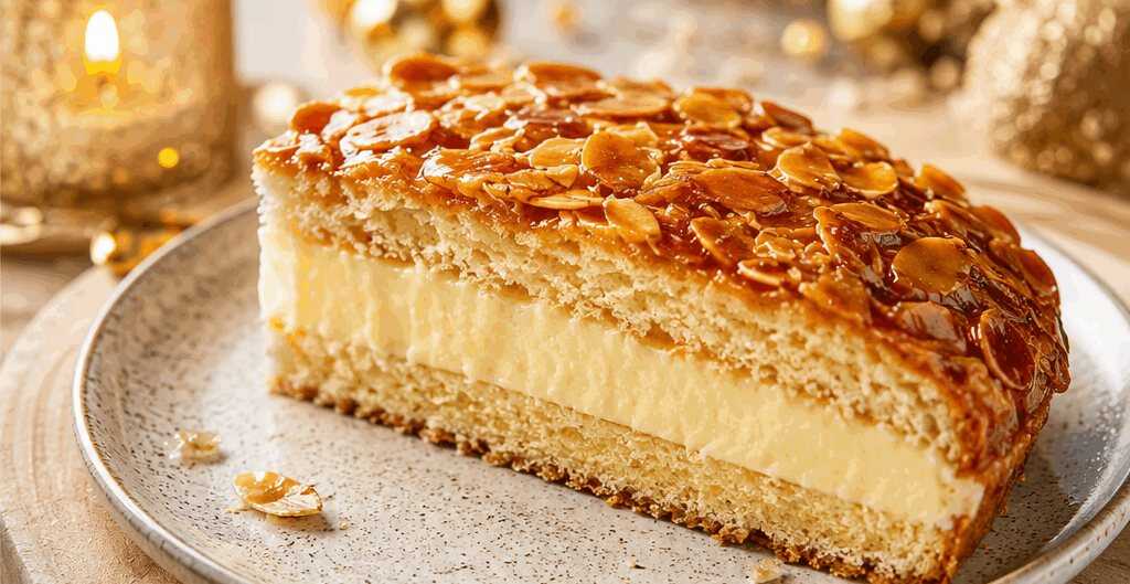 So machst du den besten Bienenstich, den alle lieben! – so sieht es fertig aus