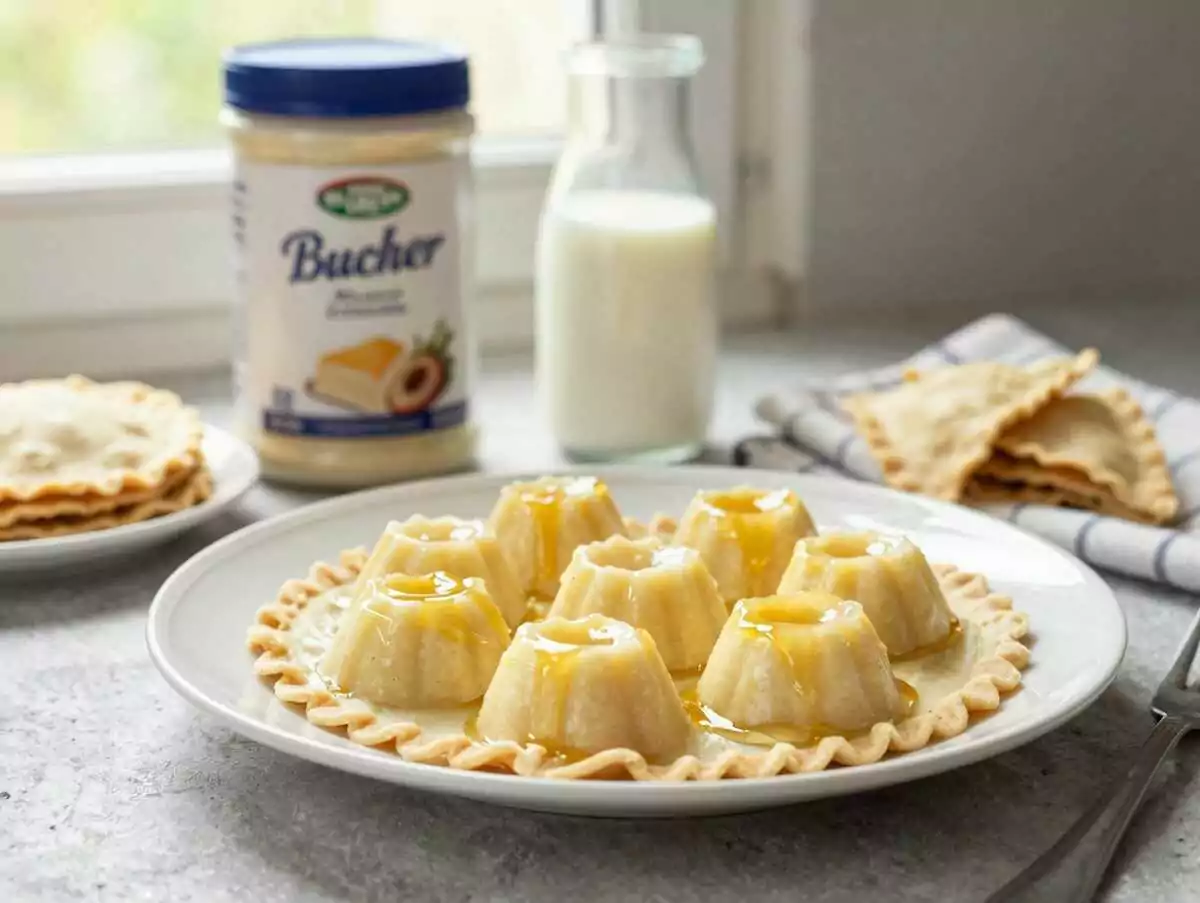 So schmecken Puddingteilchen wie frisch vom Bäcker! Unbedingt ausprobieren! – während der Zubereitung