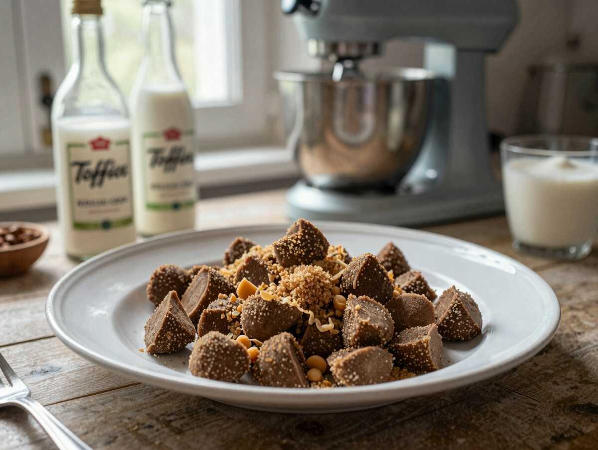 So zauberst du deinen eigenen Toffifee-Likör – Einfache Schritt-für-Schritt-Anleitung! – während der Zubereitung